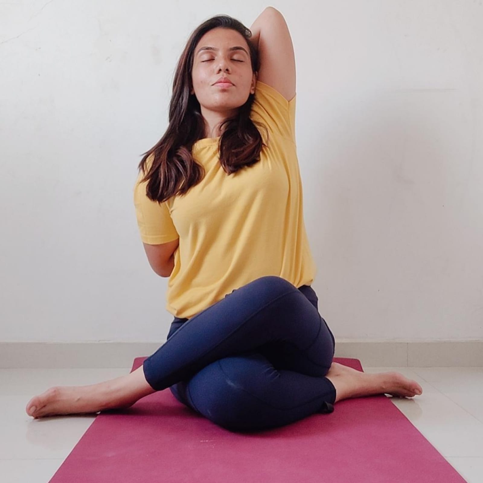 Hetvi Babariya Yoga Pose